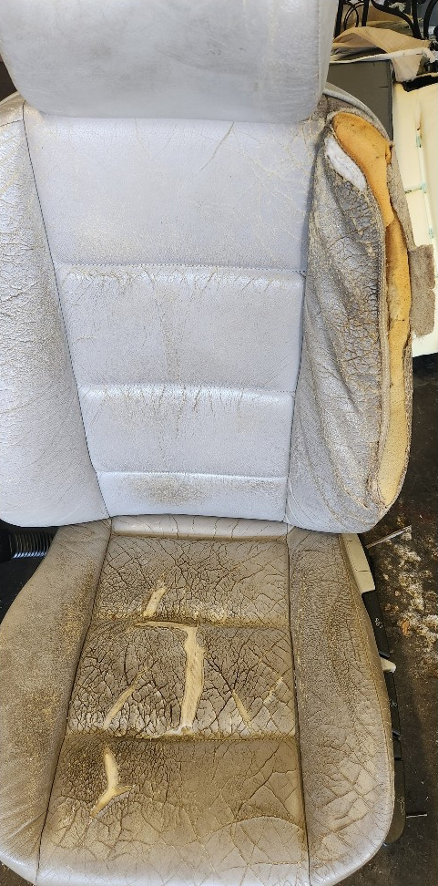 upholstery before